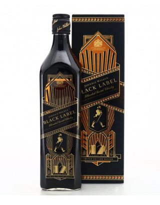 Johnnie Walker Black Label 12 Years Old The Golden Age By Art Deco100cl