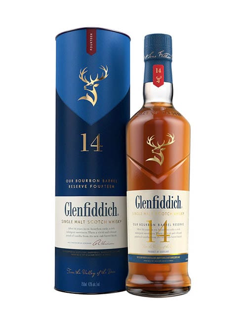 Glenfiddich 14 Years Old Bourbon Barrel Reserve 70cl