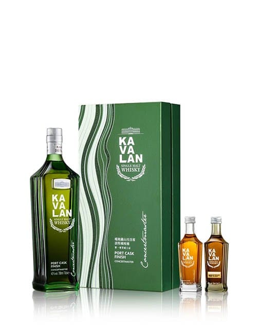 Kavalan Consertmaster Port Cask Finish Gift Set 70cl