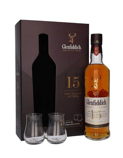 Glenfiddich 15 Years Old Our Solera Fifteen Gift Set 70cl