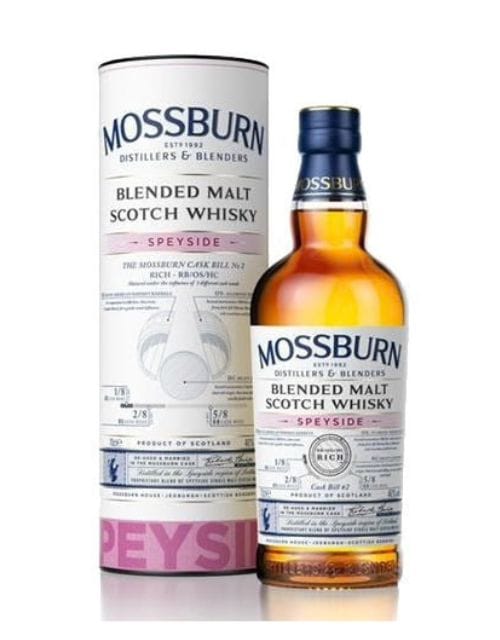 Mossburn Cask Bill No2 Speyside Blended Malt 70cl