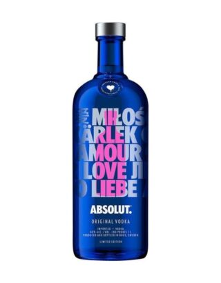 Absolut drop of love pink limited edition 70cl