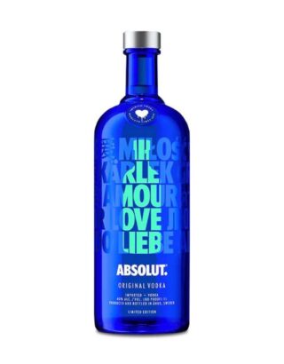 Absolut drop of love green limited edition 70cl