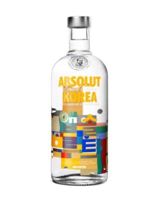 Absolut korea limited edition vodka 75cl