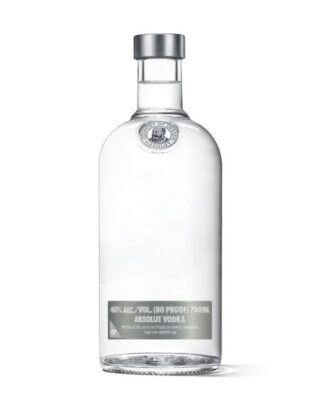 Absolut no label vodka 70cl
