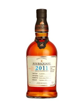 Foursquare 2011 vintage 12 years old exceptional cask selection rum 70cl