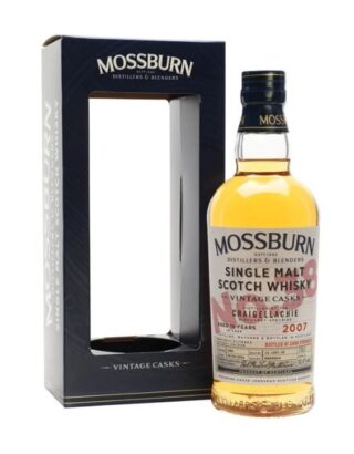 Mossburn craigellachie 16 years old 2007 vintage cask 70cl