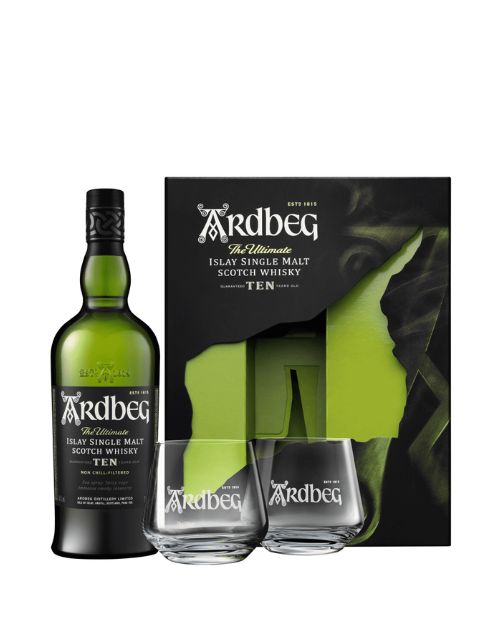 Ardbeg Malt Whisky Ten セット 10年 Ardbeg 10 Years Old Gift Set 70cl – OnlineCava Cyprus
